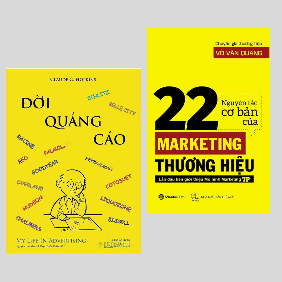 Bộ: Đời quảng cáo (tái bản 2019) - 22 Nguyên tắc cơ bản của Marketing thương hiệu