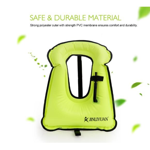 Áo Phao Bơi Cao Cấp An Toàn Snorkel Vest Dạng Phao Cứu Sinh Phù Hợp Với Cả Người Lớn Và Trẻ Em