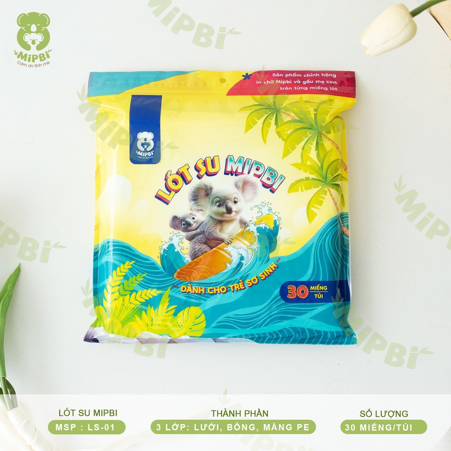 Giấy lót phân xu Mipbi