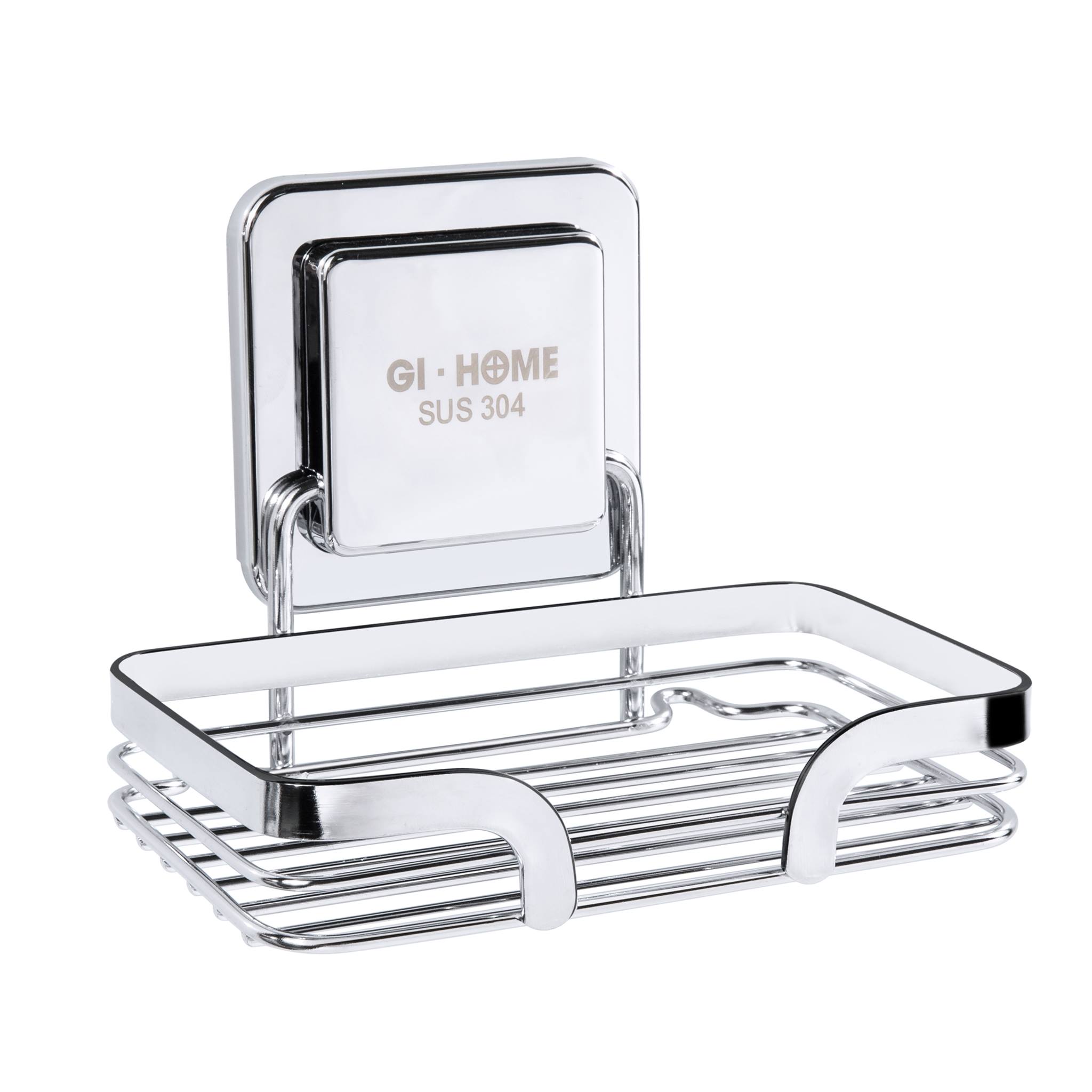 KỆ XÀ BÔNG DÁN TƯỜNG INOX 304 CAO CẤP GI-HOME