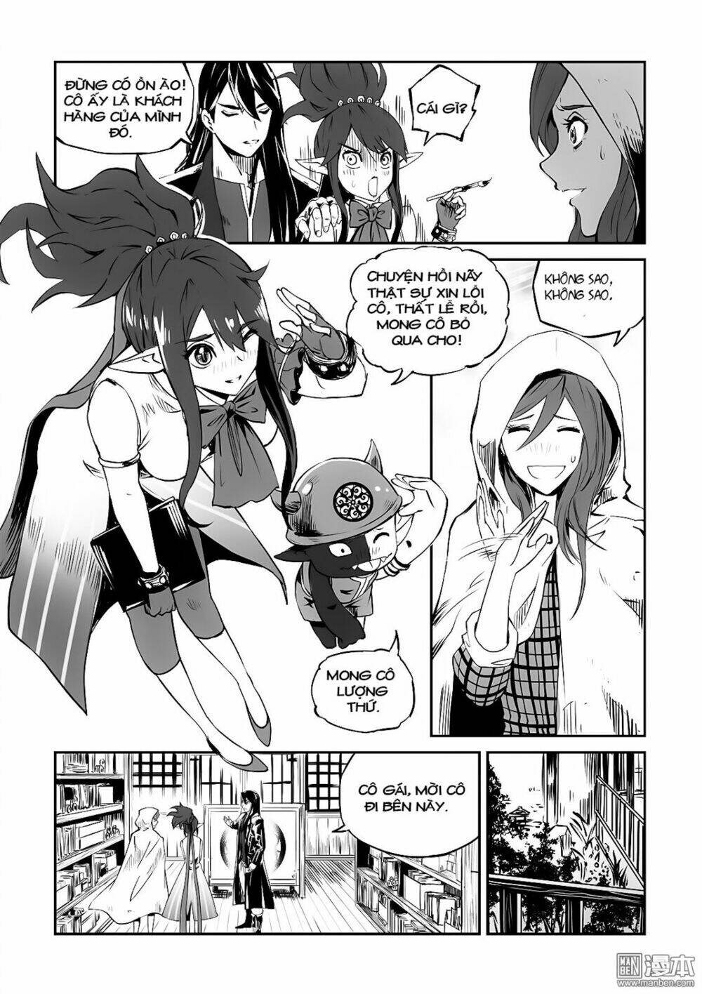 dịch vụ giao hàng âm dương chapter 13 4