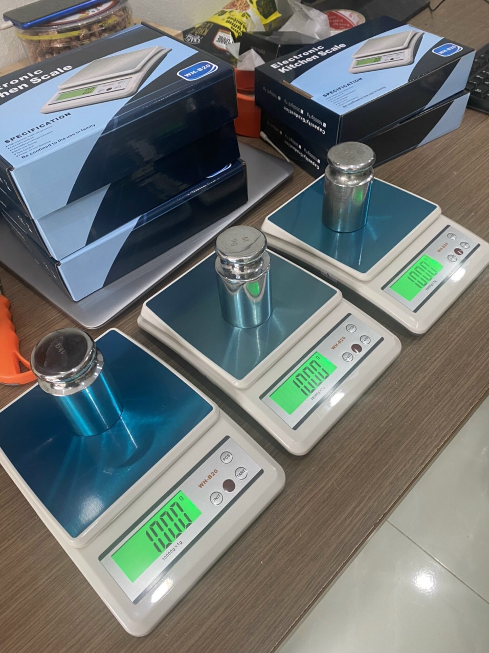 CÂN ĐIỆN TỬ TIỂU LY 3KG -0.1G