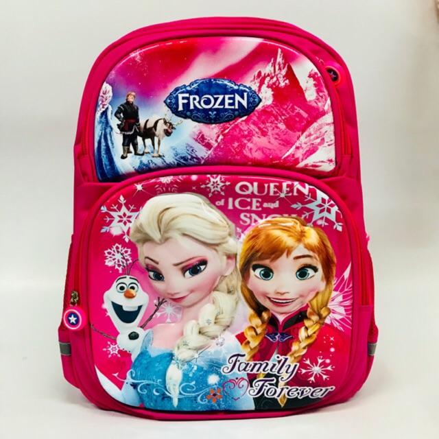 Balô đi học cho bé gái cấp 1 hình Elsa