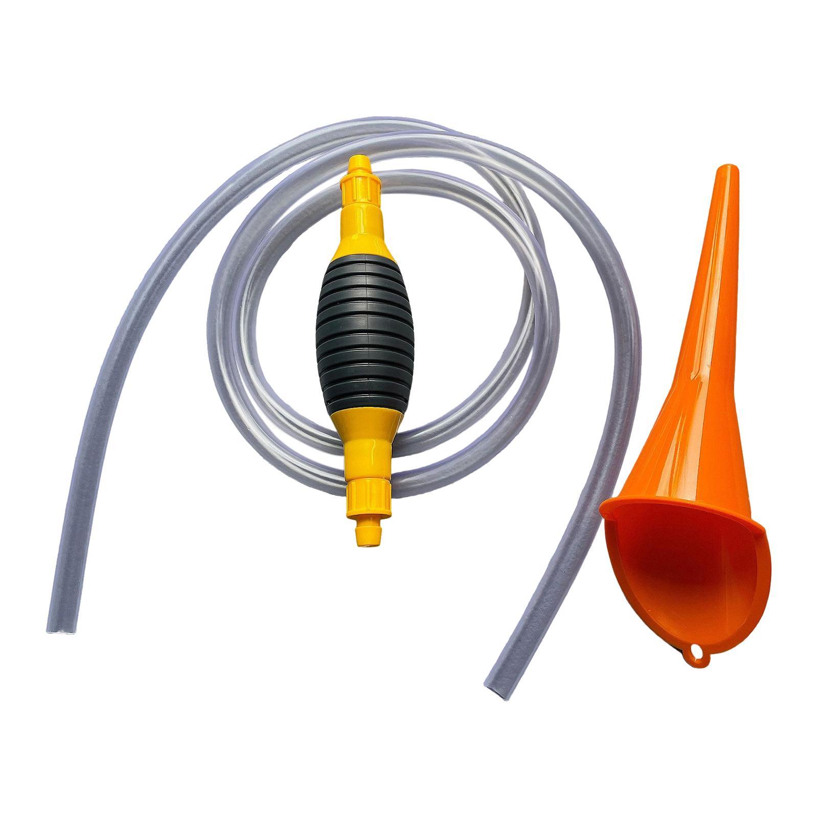 Manual Car Fuel Transfer Pump with Syphon Hose for Liquid Water Petrol