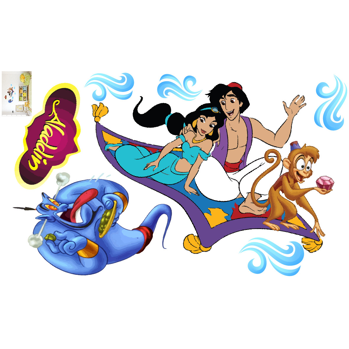 Decal trang  trí phòng bé số 2