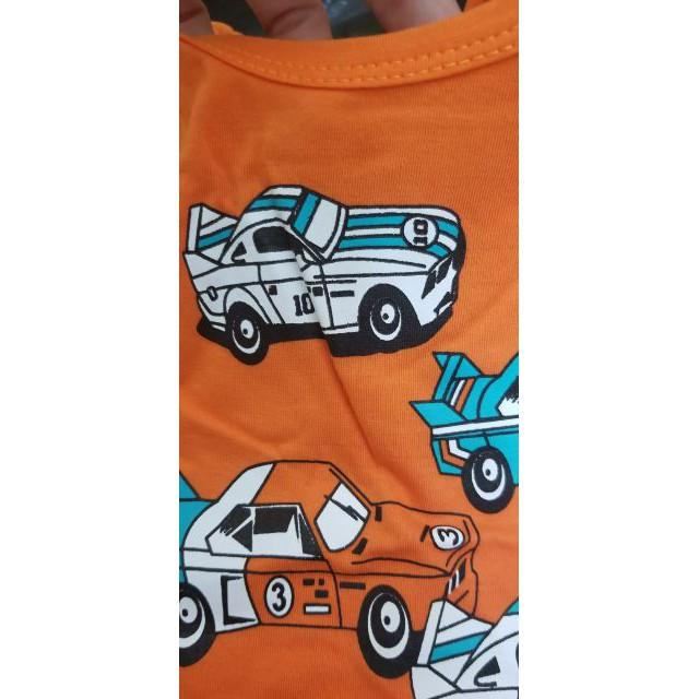 Bộ cộc tay bé trai thun cotton - Bộ quần áo bé trai