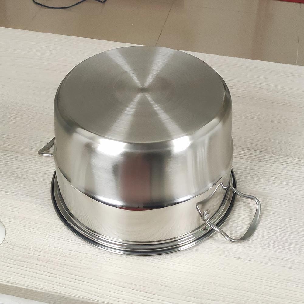 Nồi xửng hấp đa năng 5L Greencook GCST01-26IH 26cm không kén bếp, vòm nắp cao hấp được gà nguyên con-hàng chính hãng