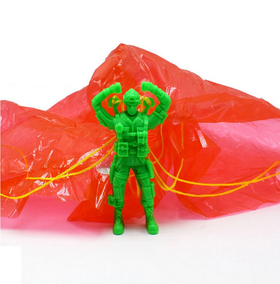 Mô hình lính nhảy dù độc đáo - Quà tặng, quà trang trí cho bé - Kích thước 8cm