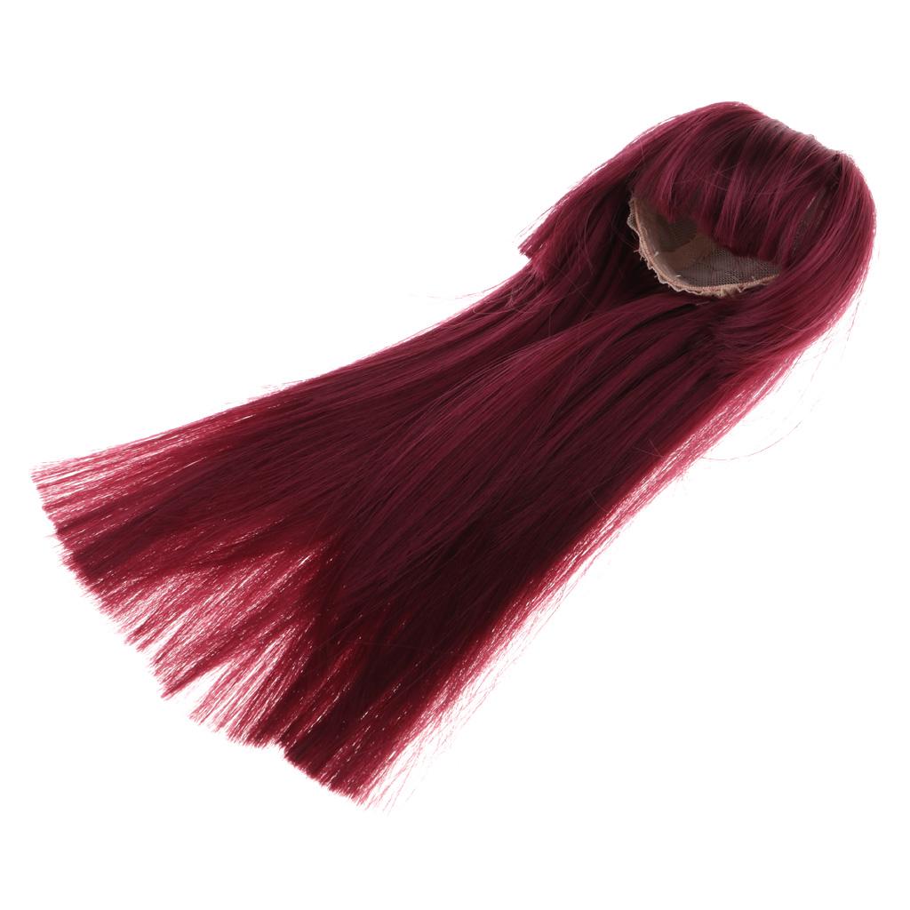 Doll Full Wig Hair 1/4 Synthetic Hair Dolls Wig Hairpiece for  Making