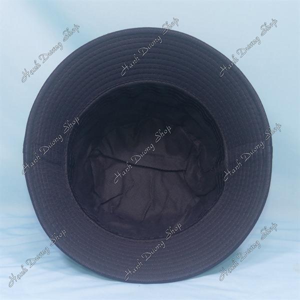 Nón tai bèo mũ bucket vành nhỏ thêu chữ Hay Ra Dẻ - Đen