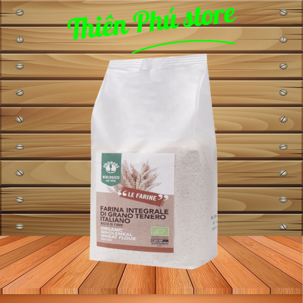 Bột Mì Nguyên Cám Hữu Cơ 1kg ProBios Organic WholeMeal Wheat Flour