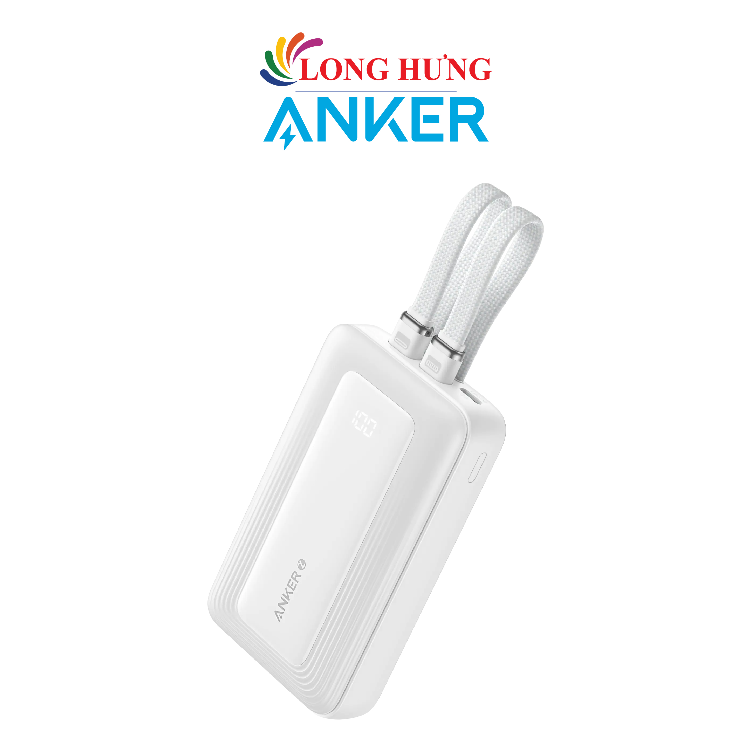 Sạc dự phòng Anker Zolo Power Bank MFI 1USB 1Type-C 30W 10000mAh A1680 - Hàng chính hãng