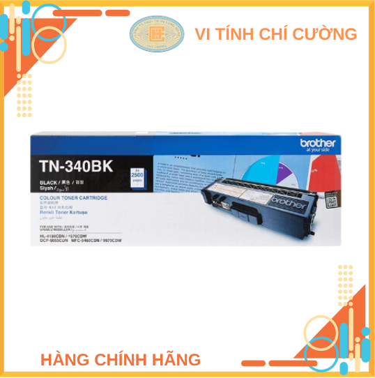 Mực In Brother TN-340BK (Đen) - Hàng Chính Hãng
