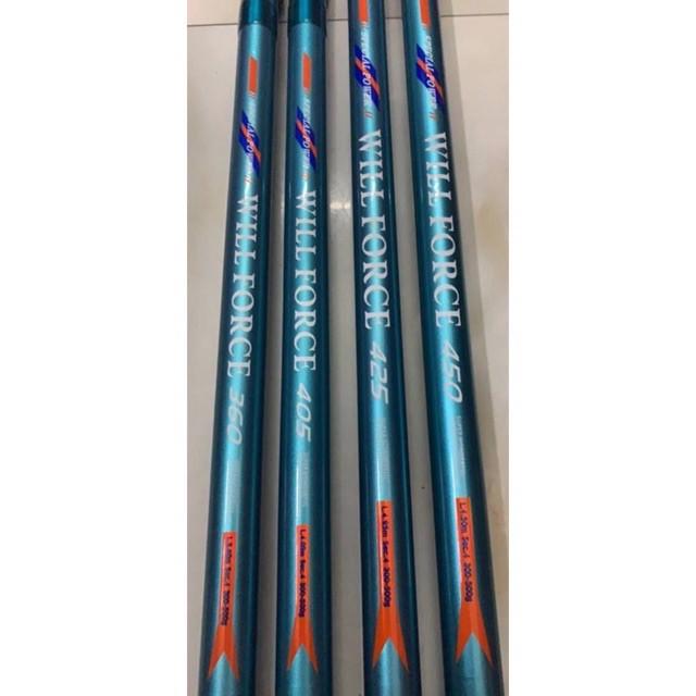 Cần lục GW dài 4m5 khuyên định vị cần tải cá 30kg hàng chính hãng nhập khẩu y hình