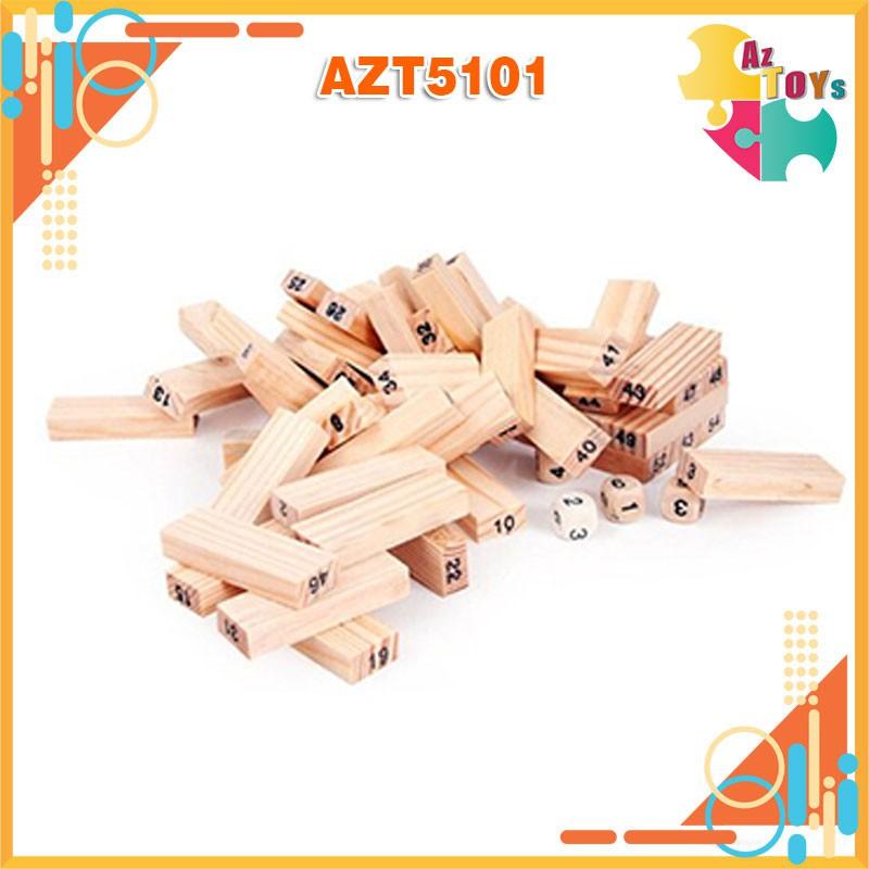 Bộ Đồ Chơi Rút Gỗ 48 PCS - AZT5101