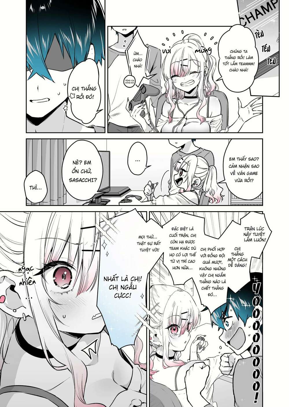 gyaru gamer homeraretai chapter 5 3