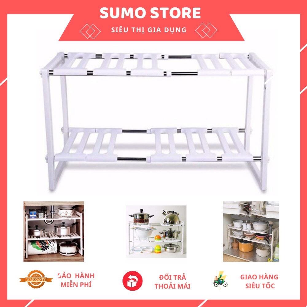 Kệ Để Đồ Gầm Trạn Nhà Bếp 2 Tầng Tiện Lợi