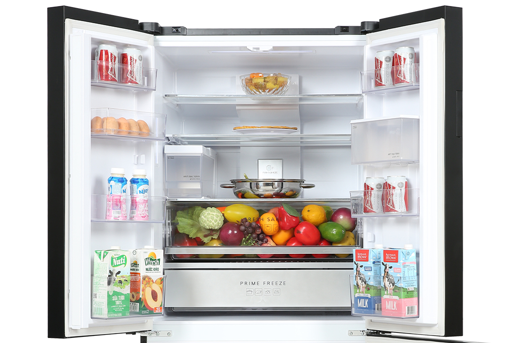 Tủ lạnh Panasonic NR-CW530XMMV 3 cửa 495 Lấy nước ngoài, Làm đá tự động, Hàng chính hãng, chỉ giao Tại Hà Nội
