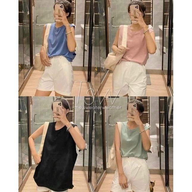 SIÊU HOT Áo Thun Ba Lỗ TanK Top Oversize Nhiều Màu - Áo Tank Top Free Unisex Nam Nữ Đều Mặc Được (k kèm áo trong