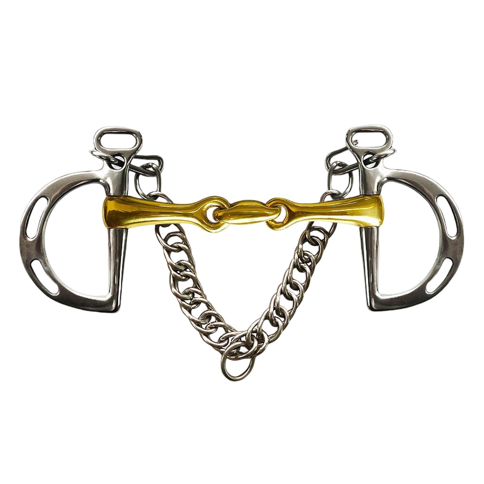 Horse Bit Copper Mouth Cheek Horse Bridle Horse Chewing