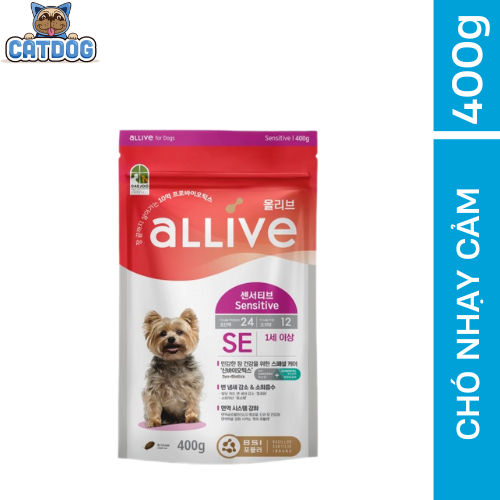 - Thức ăn cho chó bảo vệ đường ruột nhạy cảm ALLIVE SENSITIVE