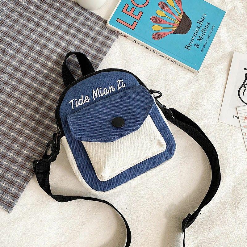 HOT TREND Túi đeo chéo unisex đựng đồ canvas phong cách Hàn Quốc siêu HOT
