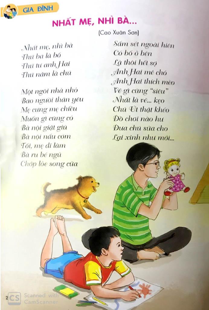 Sách Thơ Hay Cho Bé Mầm Non (Tập 1) (Tái Bản)