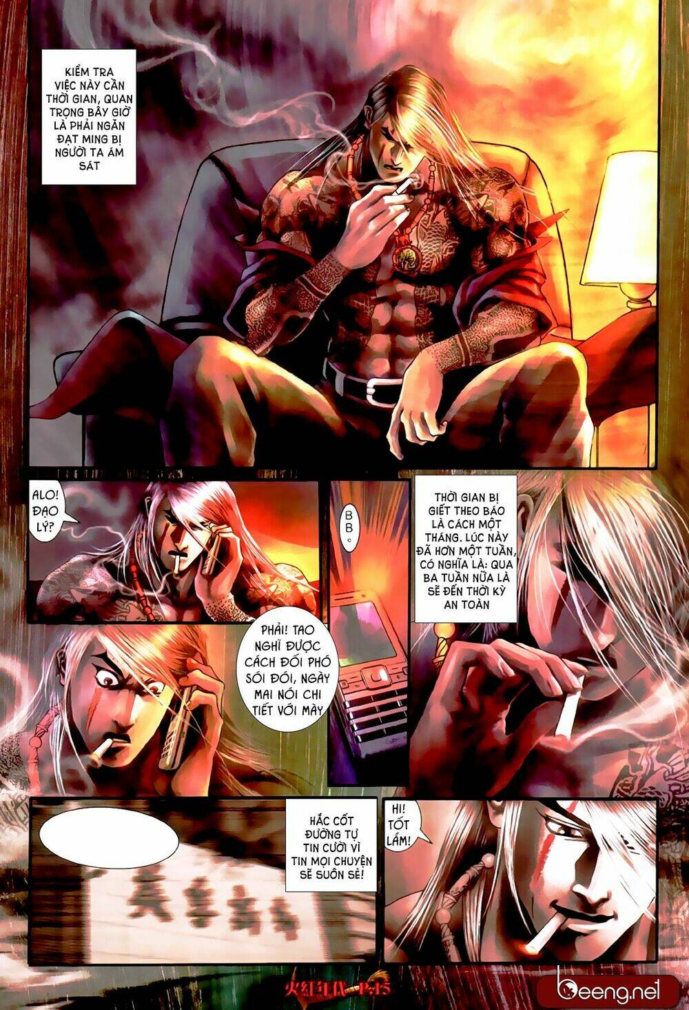 hỏa hồng niên đại hắc cốt đường chapter 515 14