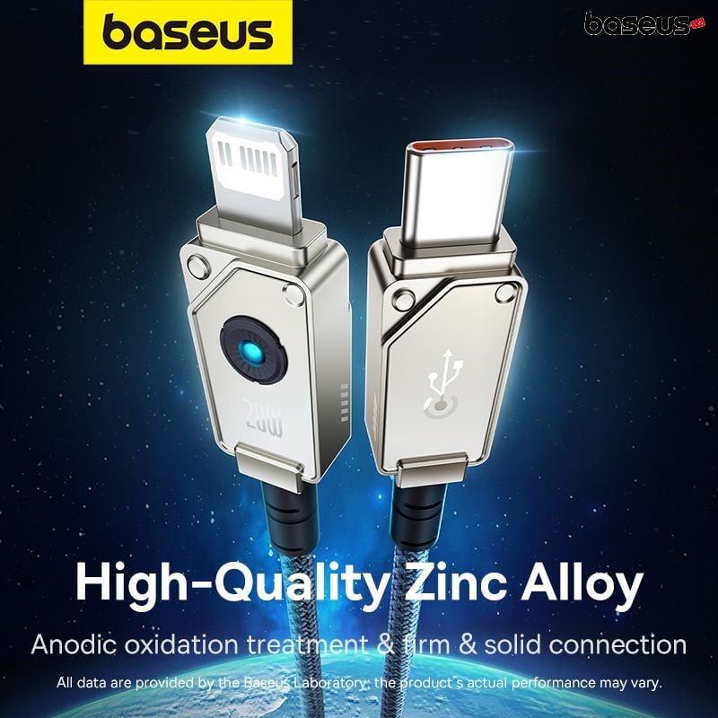 Cáp Sạc Nhanh Cho IP Baseus Unbreakable Series Type-C to IP PD 20W (Fast Charging Data Cable) - Hàng chính hãng