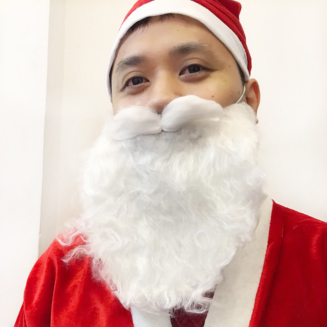 Bộ quần áo ông già noel vải nhung