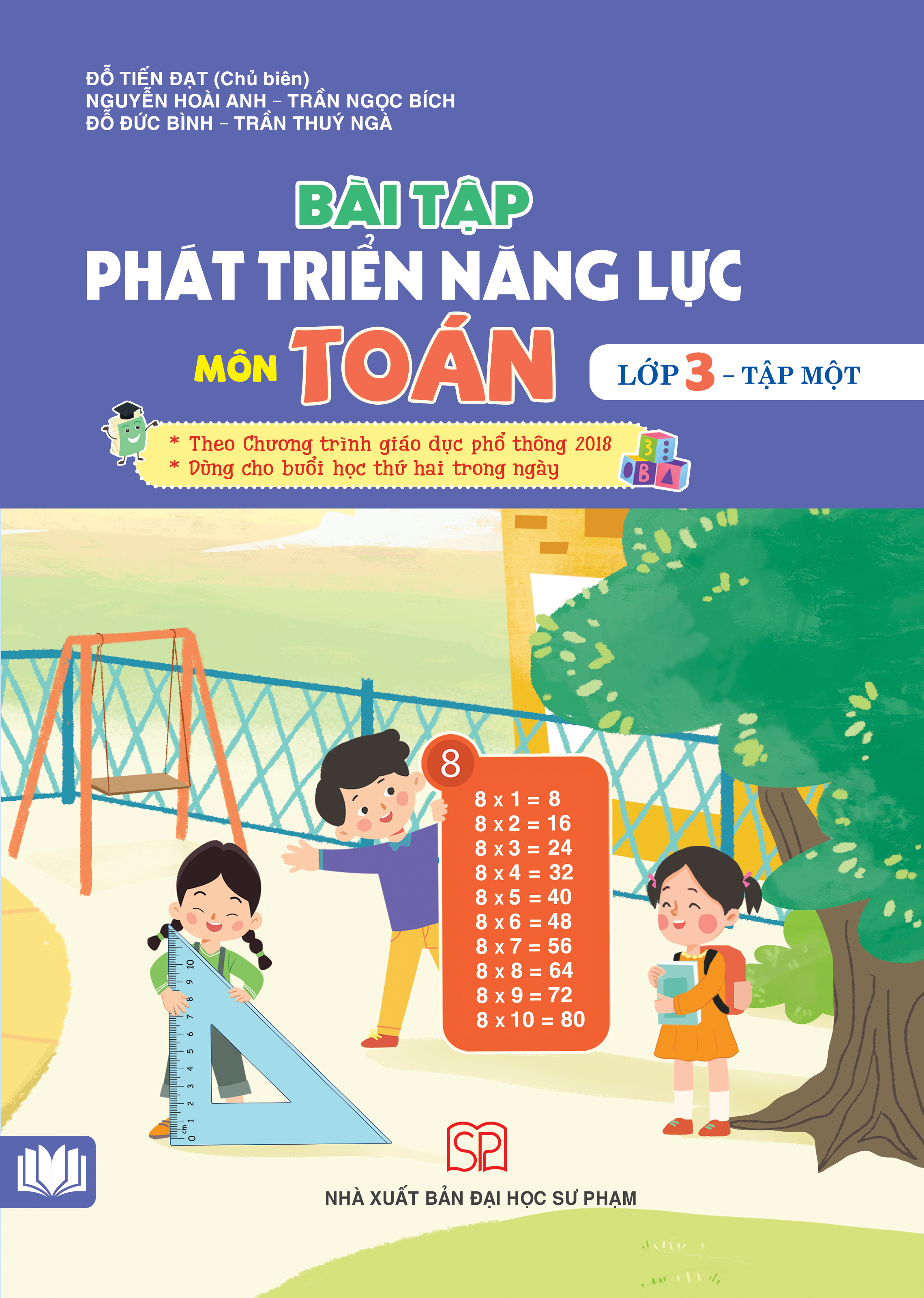 Combo 4 cuốn bài tập phát triển năng lực môn Toán, Tiếng Viêt lớp 3 (2 tập) - theo chương trình GDPT 2018