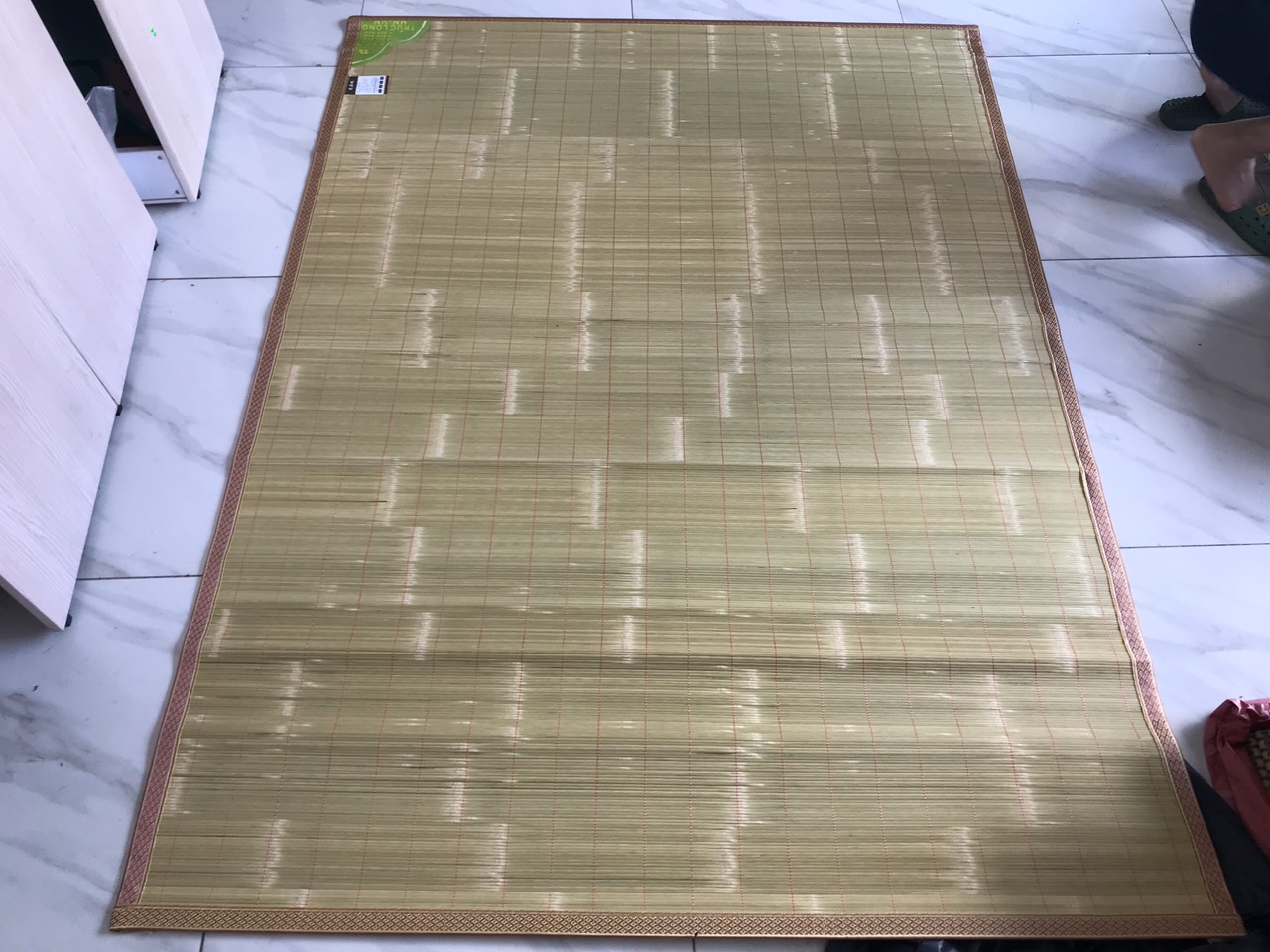 Chiếu trúc tây bắc cỡ 1mx1.9m - chiếu trúc cuộn tròn dài