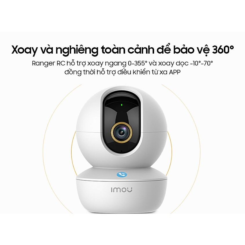 Camera Trong Nhà Tích Hợp Tính Năng Gọi Điện 1 Chạm, Đàm Thoại 2 Chiều GK2CP 3MP 5MP - Hàng chính hãng