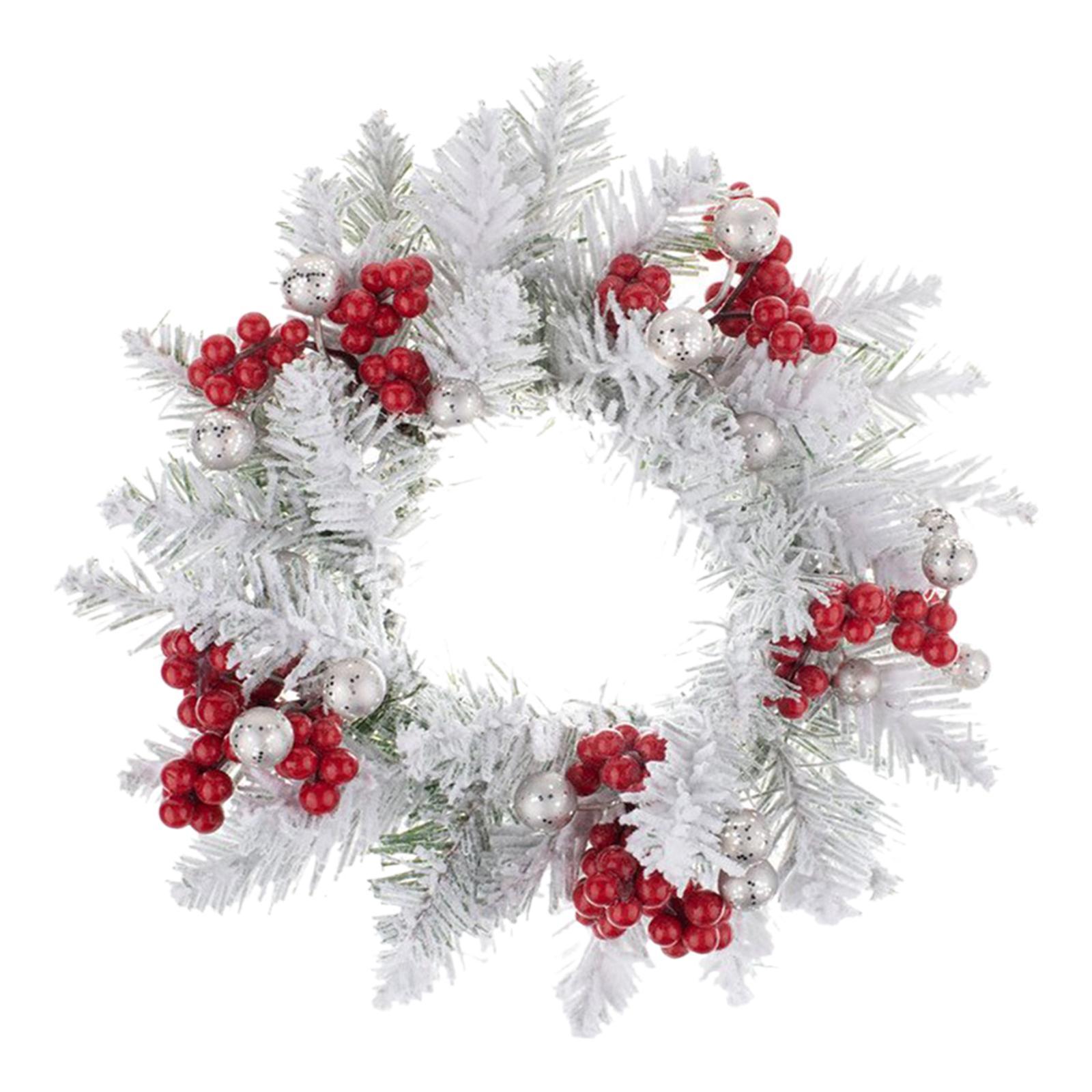 Candle Rings Candles Base Holder for Table Centerpiece Xmas Living Room