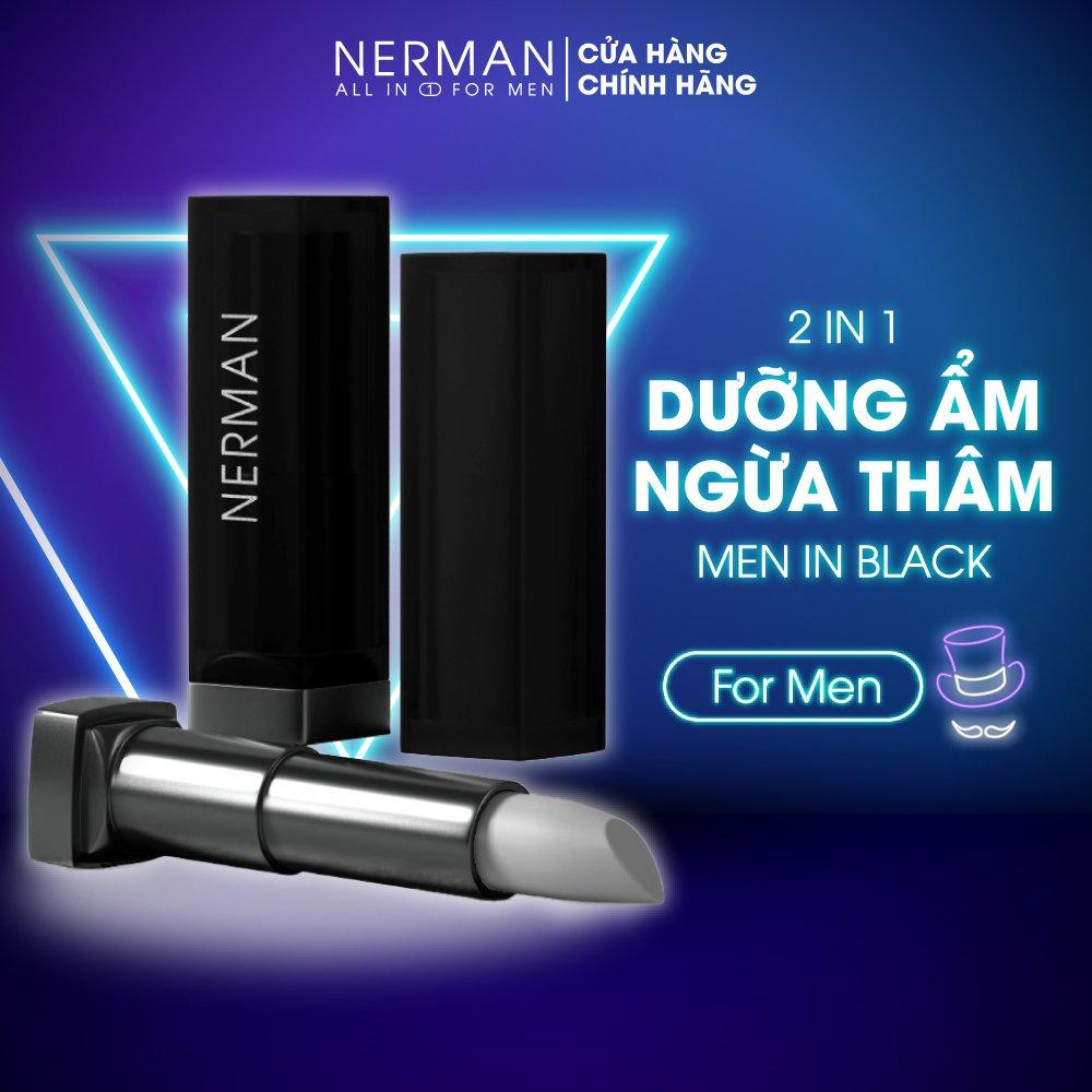 Bộ quà tặng nam giới WARM BOX- Sữa tắm gội hương nước hoa 3in1 350ml & Dung dịch vệ sinh nam 50g & Son dưỡng cho nam 4g