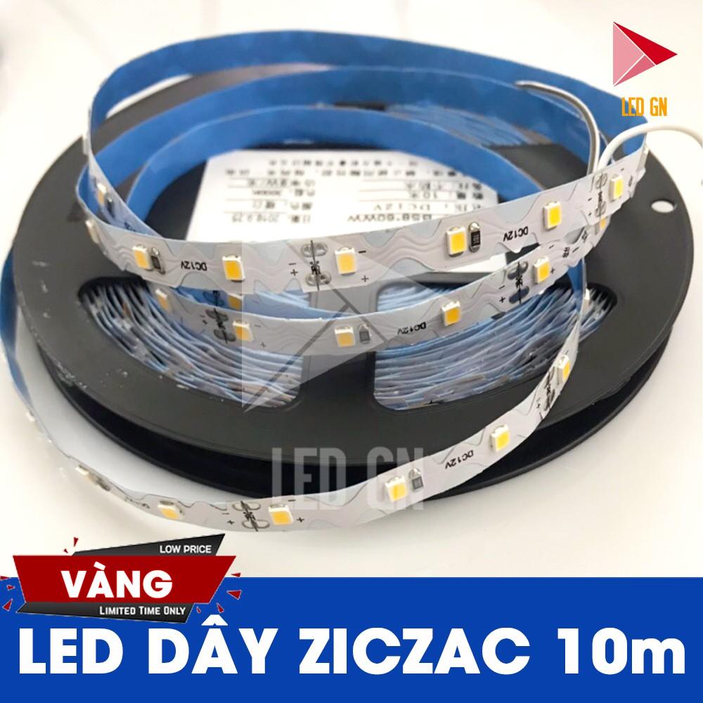LED Dây Dán Ziczac 10m 12V - Đi Dây Linh Hoạt - Gấp Góc Tối Ưu