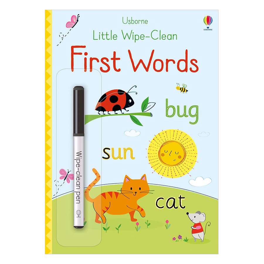 Usborne Little Wipe-Clean: First Words