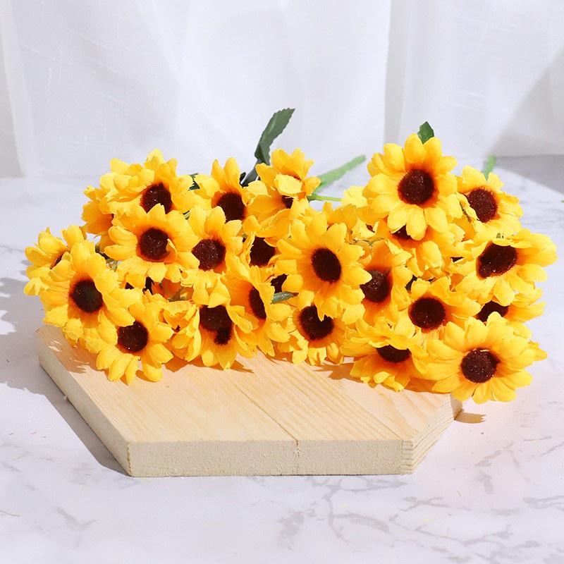 Hoa Hướng Dương Nhân Tạo Trang Trí Đa Dụng Chất Lượng Cao
