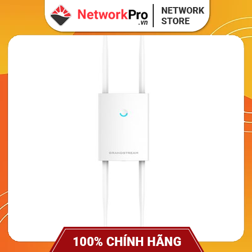 Bộ Phát WiFi Grandstream GWN7605LR (Hàng Chính Hãng) - Hỗ Trợ 100+ User, Chuẩn AC MU-MIMO 1.27Gbps (Không Kèm Nguồn)