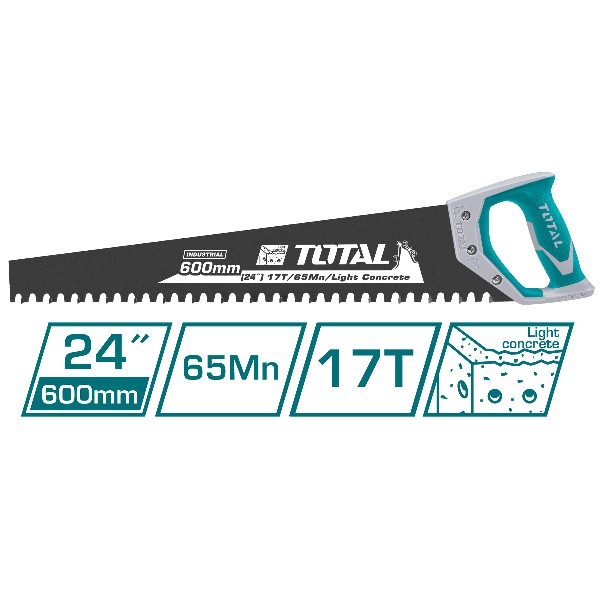 CỬA BÊ TÔNG NHẸ 600MM/24&quot; TOTAL THTLCS1241 - HÀNG CHÍNH HÃNG