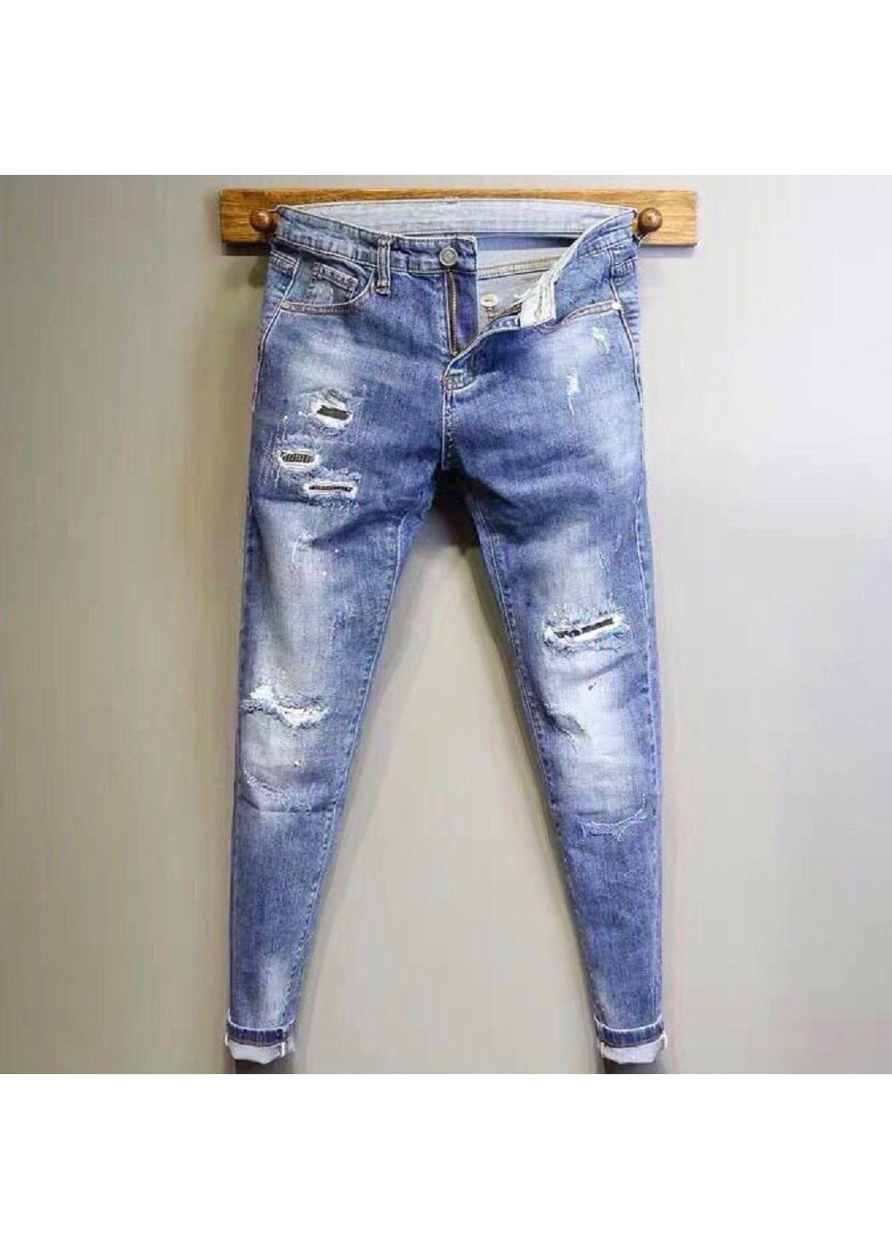 Quần jeans nam co dãn , quần bò nam kiểu trơn dáng vừa không bó sát thiết kế trẻ trung đơn điệu phá cách gồm 5 kích thước  Julido mẫu THU07