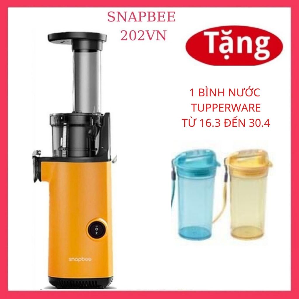 Máy Ép SNAPBEE 202 VN [ HÀNG CHÍNH HÃNG] Máy Ép Chậm SNAPBEE ( Màu Vàng)