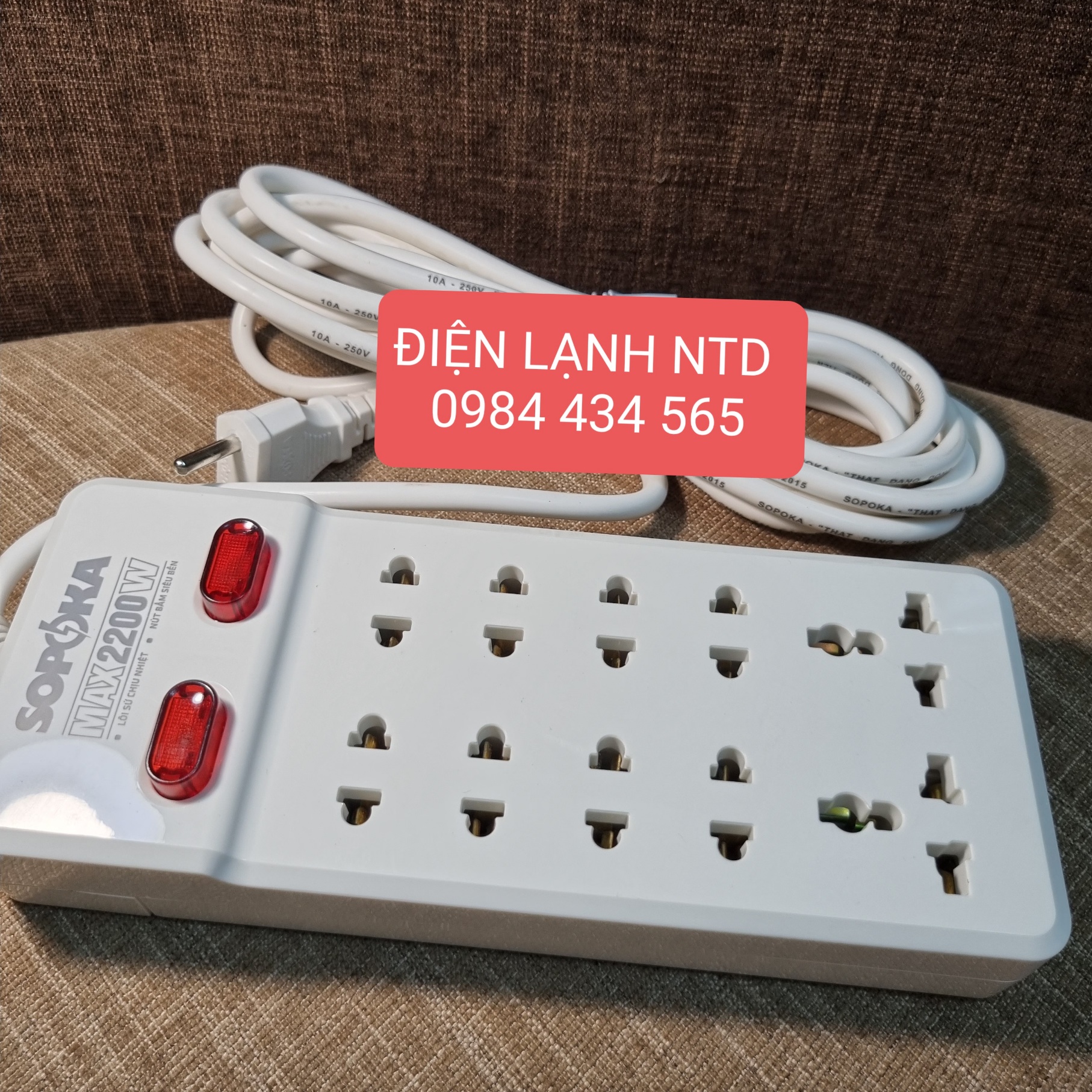 Ổ cắm điện liền dây SOPOKA/ổ cắm điện/ổ cắm thiết bị điện