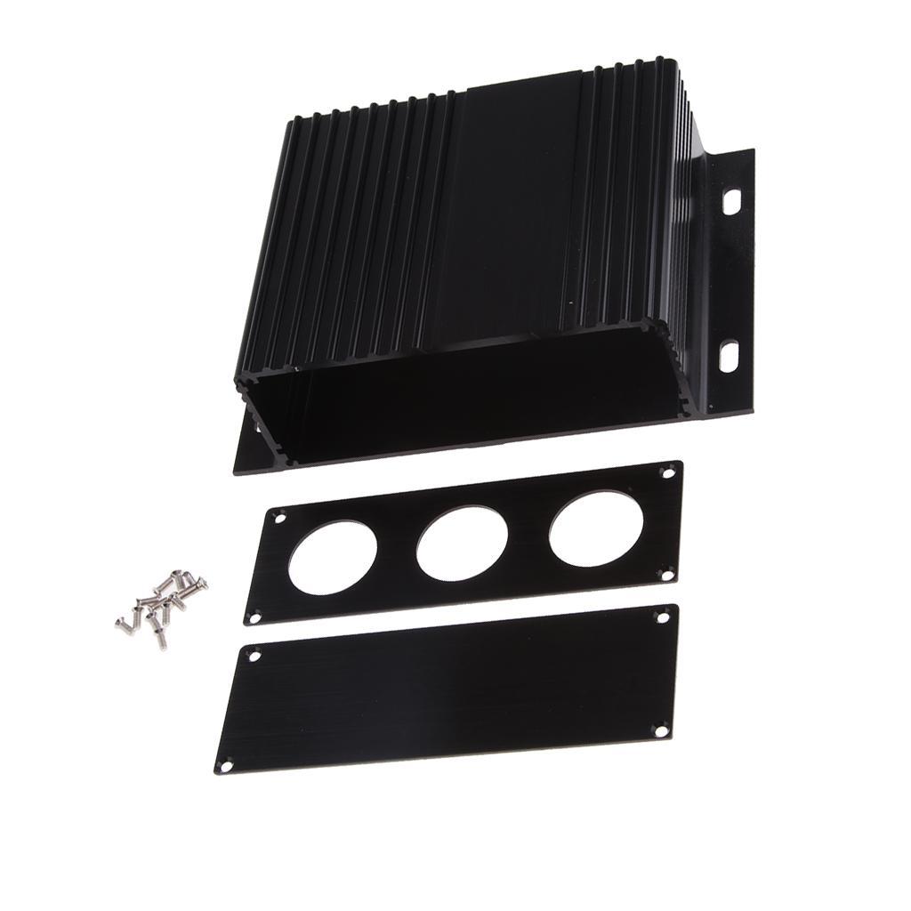 DIY Vehicle-mounted Box Black for Electronic Projects Blockers 147*40*100mm #3
