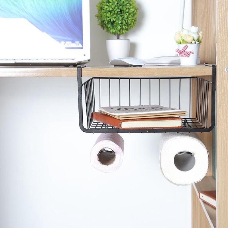Kệ sắt đa năng treo gầm bàn chịu lực tốt