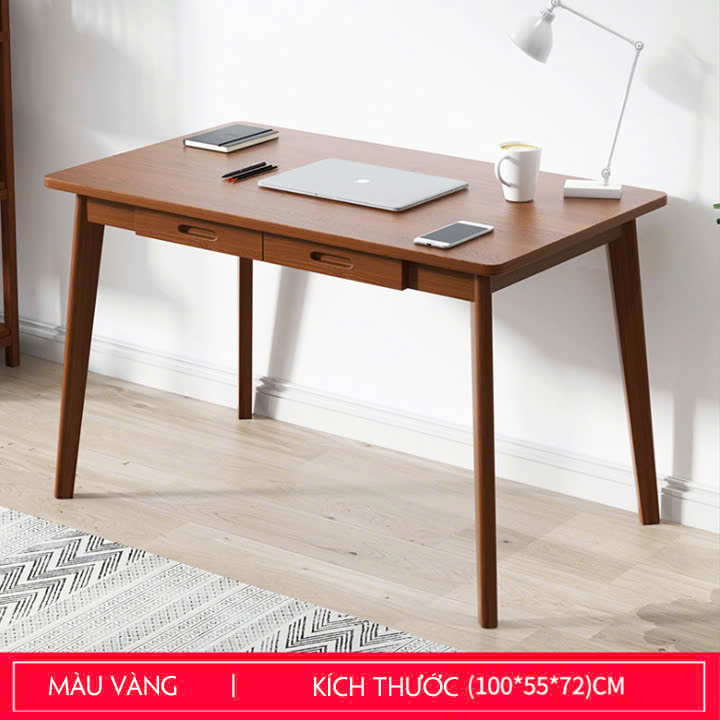 Bàn làm việc có ngăn kéo, bàn laptop cao cấp