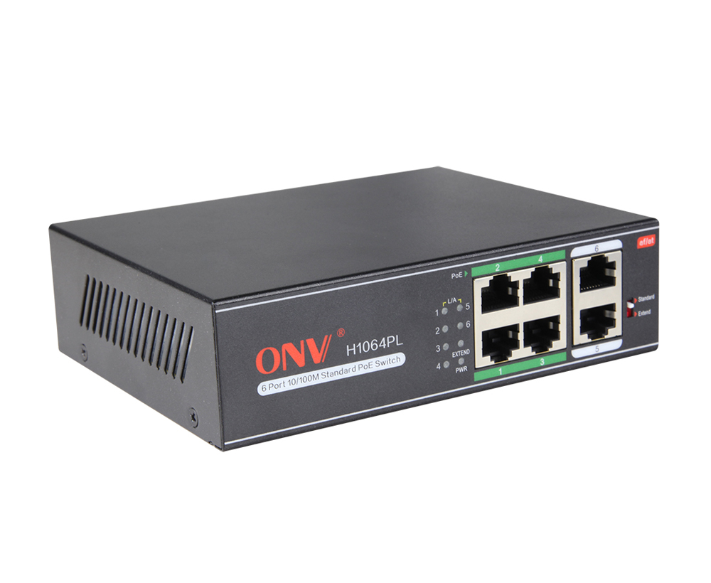 Switch Poe Onv 6 cổng Model ONV-H1064PL- Hàng chính hãng