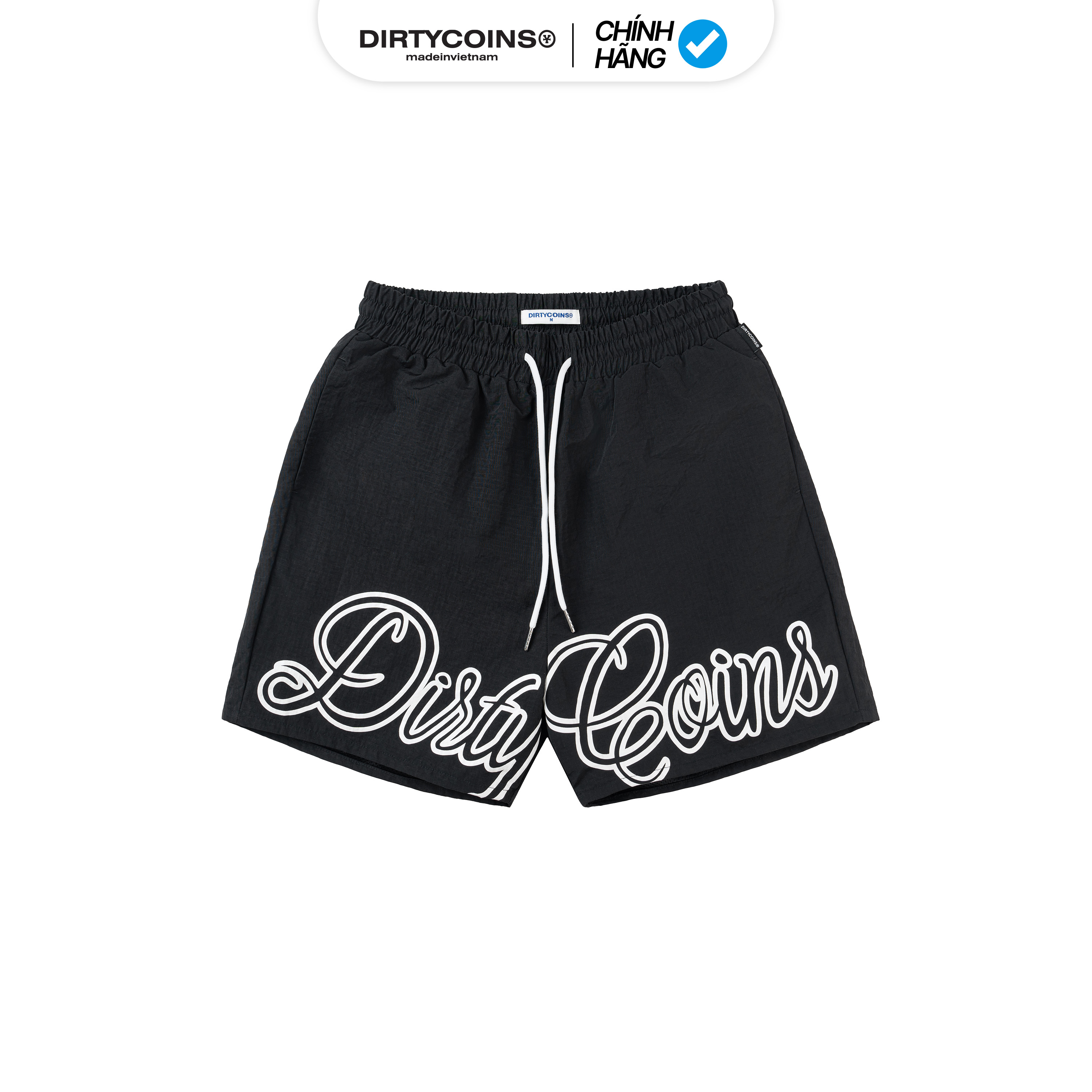 Quần DirtyCoins Script Logo Mesh Shorts
