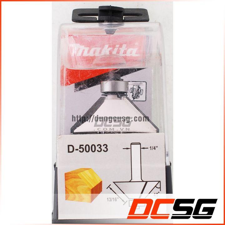 Mũi phay vát cạnh 45 độ ổ bi Makita D-50033 | DCSG