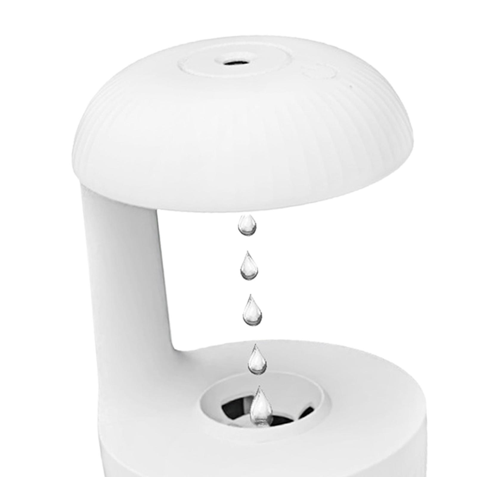 Portable Air Humidifier with Light and Water Droplet Low Noise for Nursery